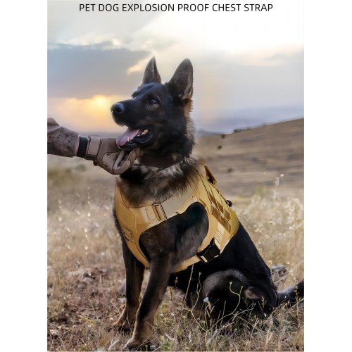 Tactical Dog Harness for Medium-Large Dogs